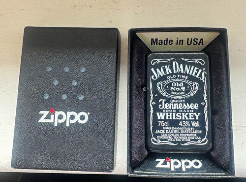 Zippo jack daniel - jack, daniel’s