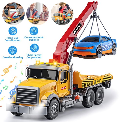 Kids toys tow truck with - truck,