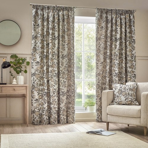 Pomegranate floral jacquard - floral,