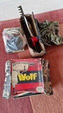 Vintage Wolf SafetyMaster Drill + Sanding / Polishing Set + Hedgetrimmer