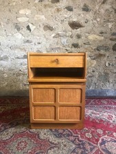 NATHAN SQUARES TEAK TV CABINET