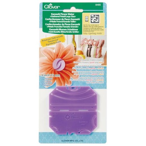 Clover kanzashi fabric - kanzashi,