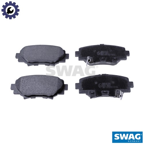 Brake pad set - brake, disc