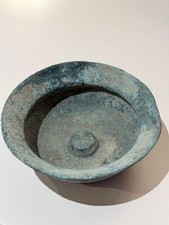 Ancient Roman bronze bowl