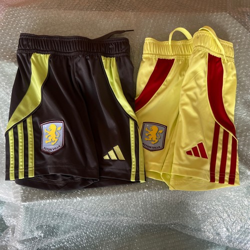 Aston villa kids shorts - aston,