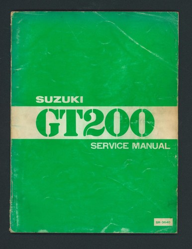 Suzuki gt200e - suzuki, (79-82)