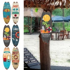  Surfboard Wooden Print Sign
