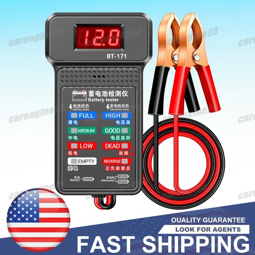 Car battery tester - battery,