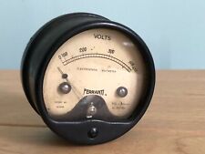 Vintage Ferranti Voltmeter 450V Moving Coil Meter - Steampunk (#12)
