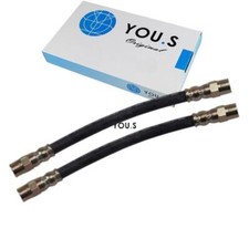 2 X YOU.S Brake Hose Rear Axle