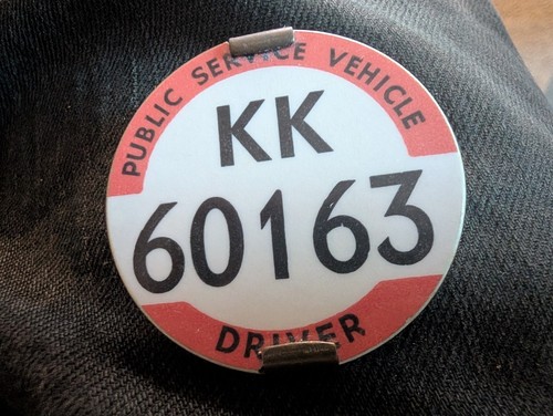 Psv driver badge south - south, eastern