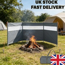 5m Beach Windbreak 3 Panels