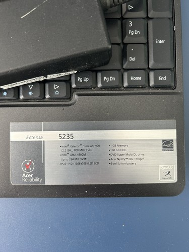 Acer extensa 5235 laptop - 5235, –