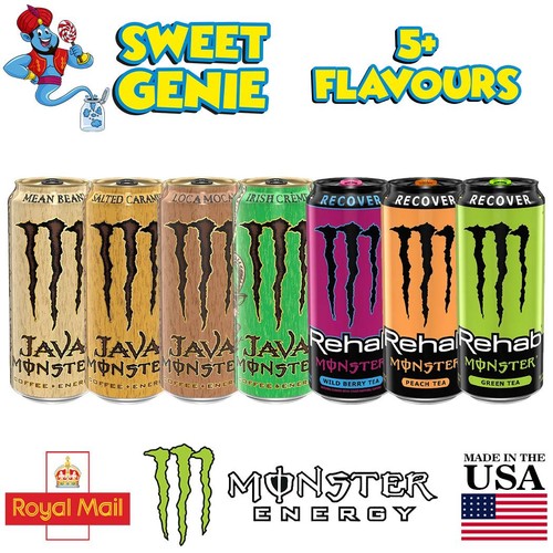 Monster drinks java - java, coffee
