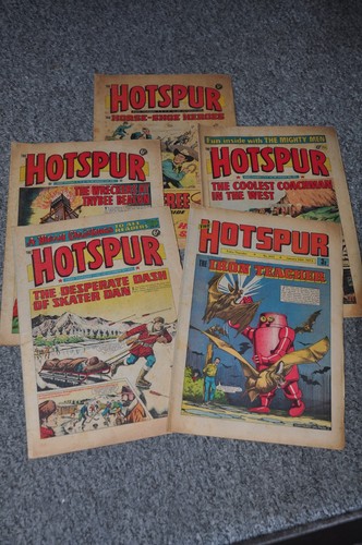Vintage hotspur comic bundle - hotspur,