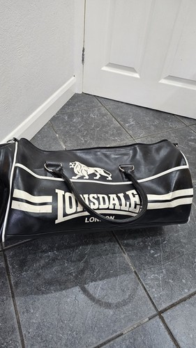 Vintage lonsdale black faux - vintage,