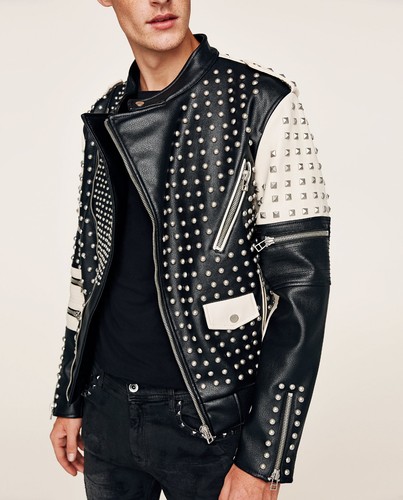Zara man black white - zara,