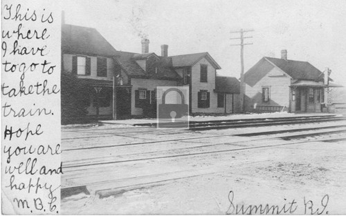 1906 railroad train station - 1906,