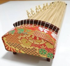 Koto Mini 13 Strings Portable Japan Acoustic Harp Musical Instrument 43cm Used