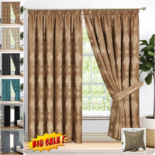 Luxury pencil pleat jacquard - luxury,