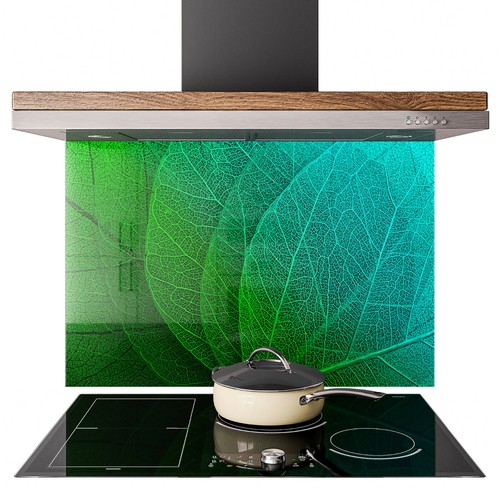Glass splashback kitchen tile - splashback,