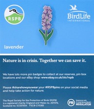 Rspb pin badge bird life - pin,