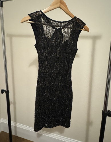 Lipsy london black lace - lipsy,