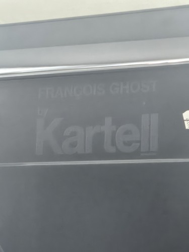 Kartell françois ghost black - françois,
