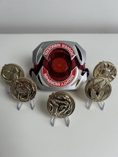 1991-1993 Bandai MMPR Power Rangers Morpher - Working Sounds/Lights & 5 Coins
