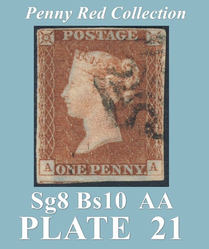 B65 red sg8 plate - aa,