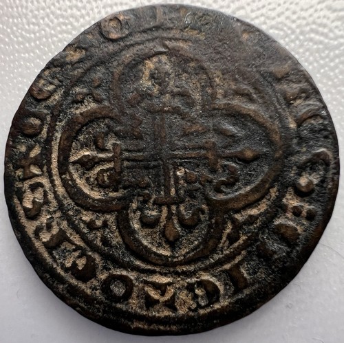 Medieval french jeton - french, 15th