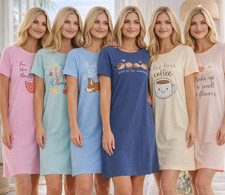 Womens Short Sleeve Nightie