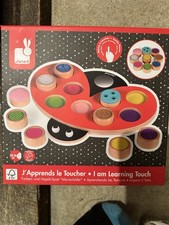 Janod Cocci TouchI Am Learning Touch Board Wooden Toy