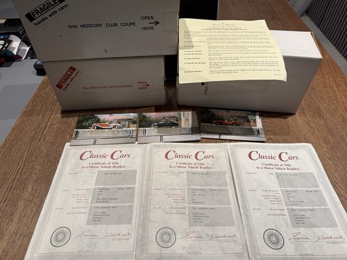 Danbury mint classic cars 1958 - mint,