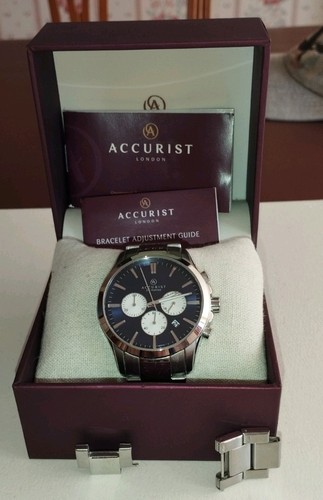 Accurist men stainless steel - stainless,