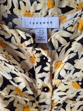 Topshop Dress Size 12 In Daisy Print