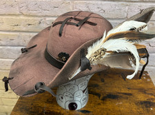 BROWN Distressed Pirate Hat