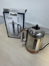 DUALIT CLASSIC 1.7L KETTLE, CVJK13, COPPER  TRIM. Fast Dispatch