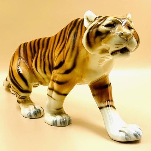 Royal dux porcelain tiger - royal,