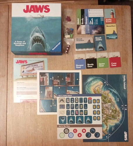 Jaws strategy board game - jaws,