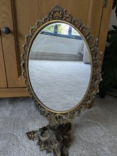 Vintage Ornate Footed Brass