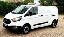 2022 71 FORD TRANSIT CUSTOM 300 TDCi 2.0 FRIDGE REFRIGERATED VAN LWB FSH ULEZ