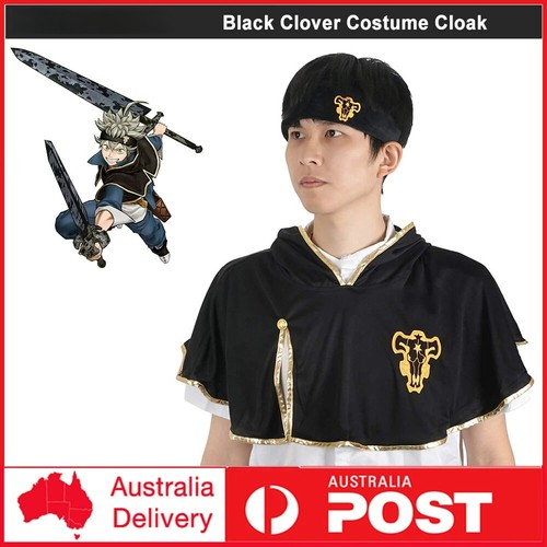Anime black clover asta - black,