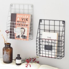 Wire Magazine Newspaper Basket