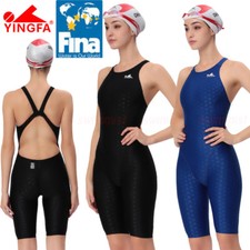 [FINA APPROVED] NWT YINGFA 925 WOMEN'S COMPETITION RACING KNEESKIN SWIMWEARS NEW