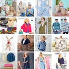 Knitting Crochet Pattern Stylecraft 4 ply DK Children Mens Ladies Home Christmas