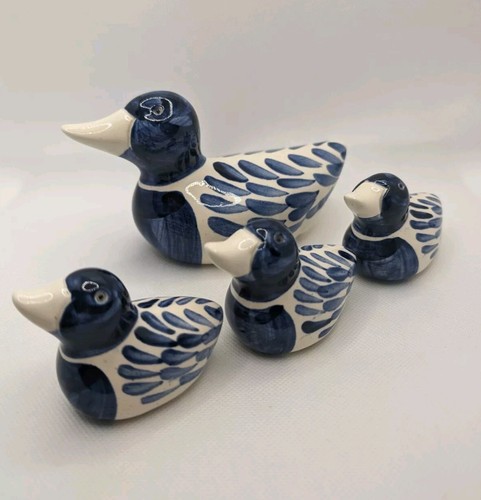 Vintage blue white mother - vintage,