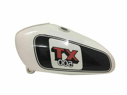 Yamaha 500 white black - tt,