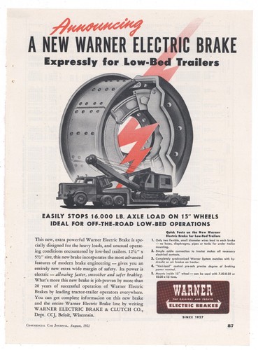 1951 warner electric brake - 1951,