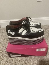Size 11- SANRIO Hello Kitty x T.U.K. Mondo Sole Creepers: Double Womens
